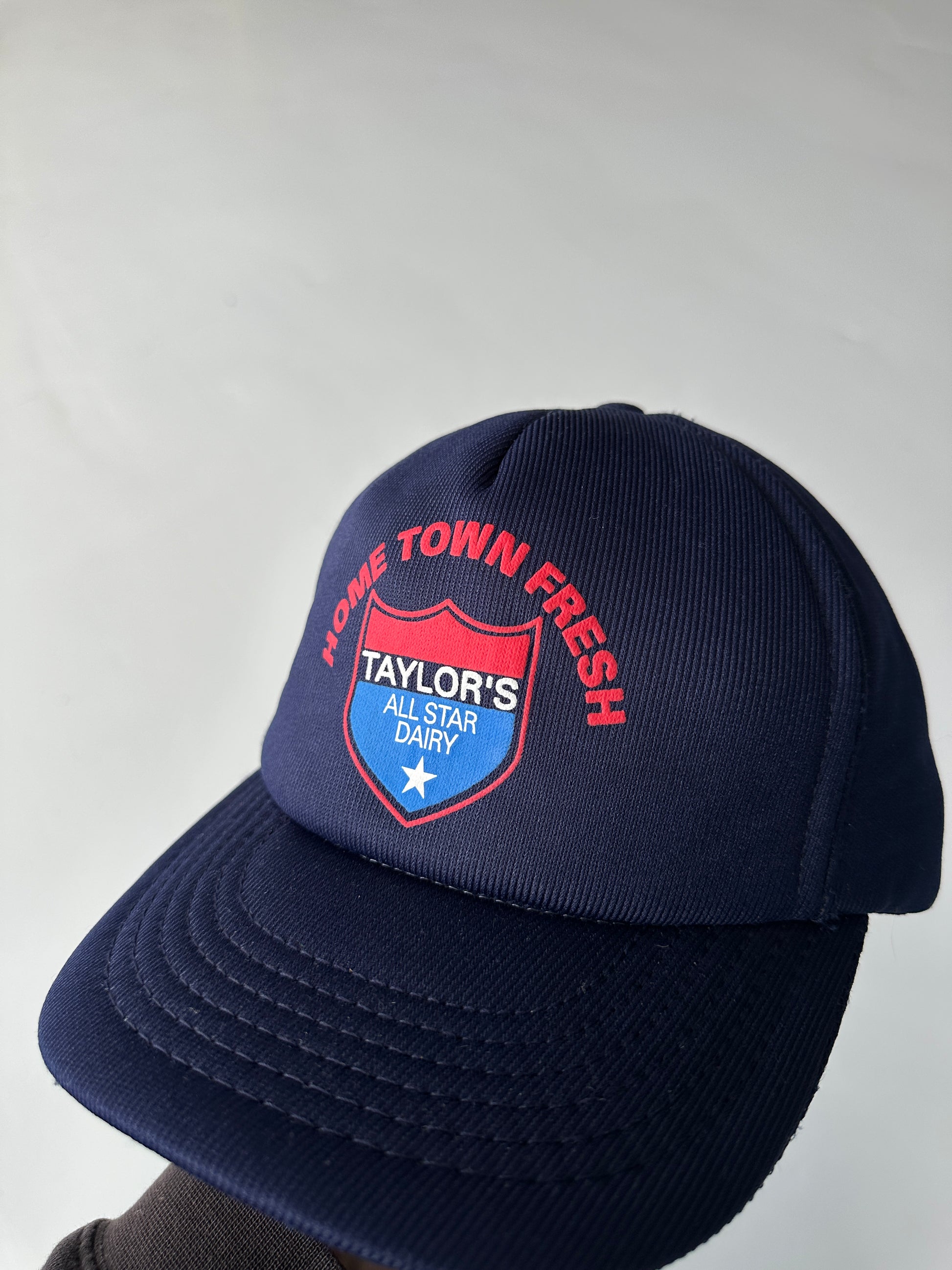 Navy Taylor's All Star Dairy Vintage SnapBack Cap