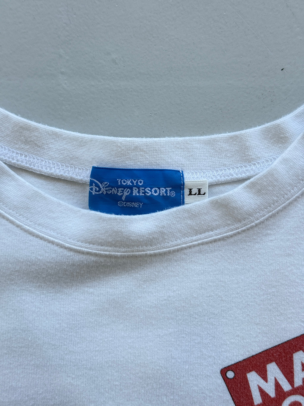 White Monsters Inc 00's Vintage Tokyo Disney Graphic T-Shirt - Large