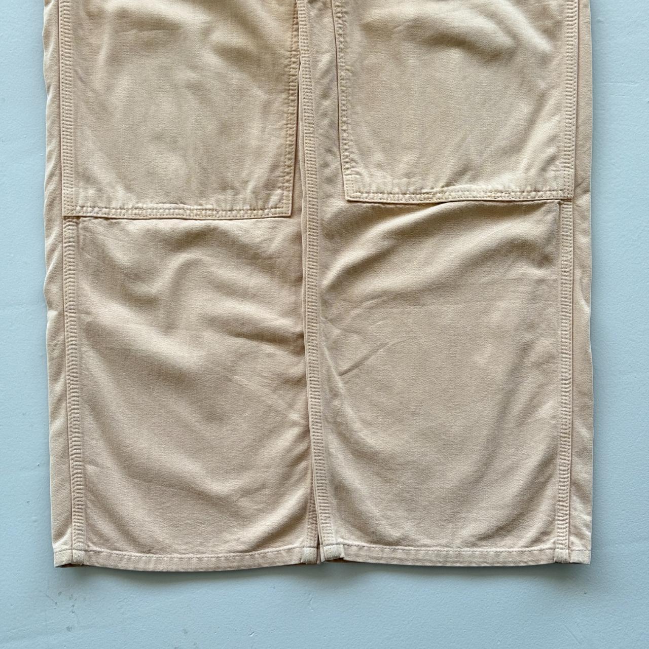 Cream Edwin 101 Canvas Carpenter 90's Vintage Pants - 28” x 29”