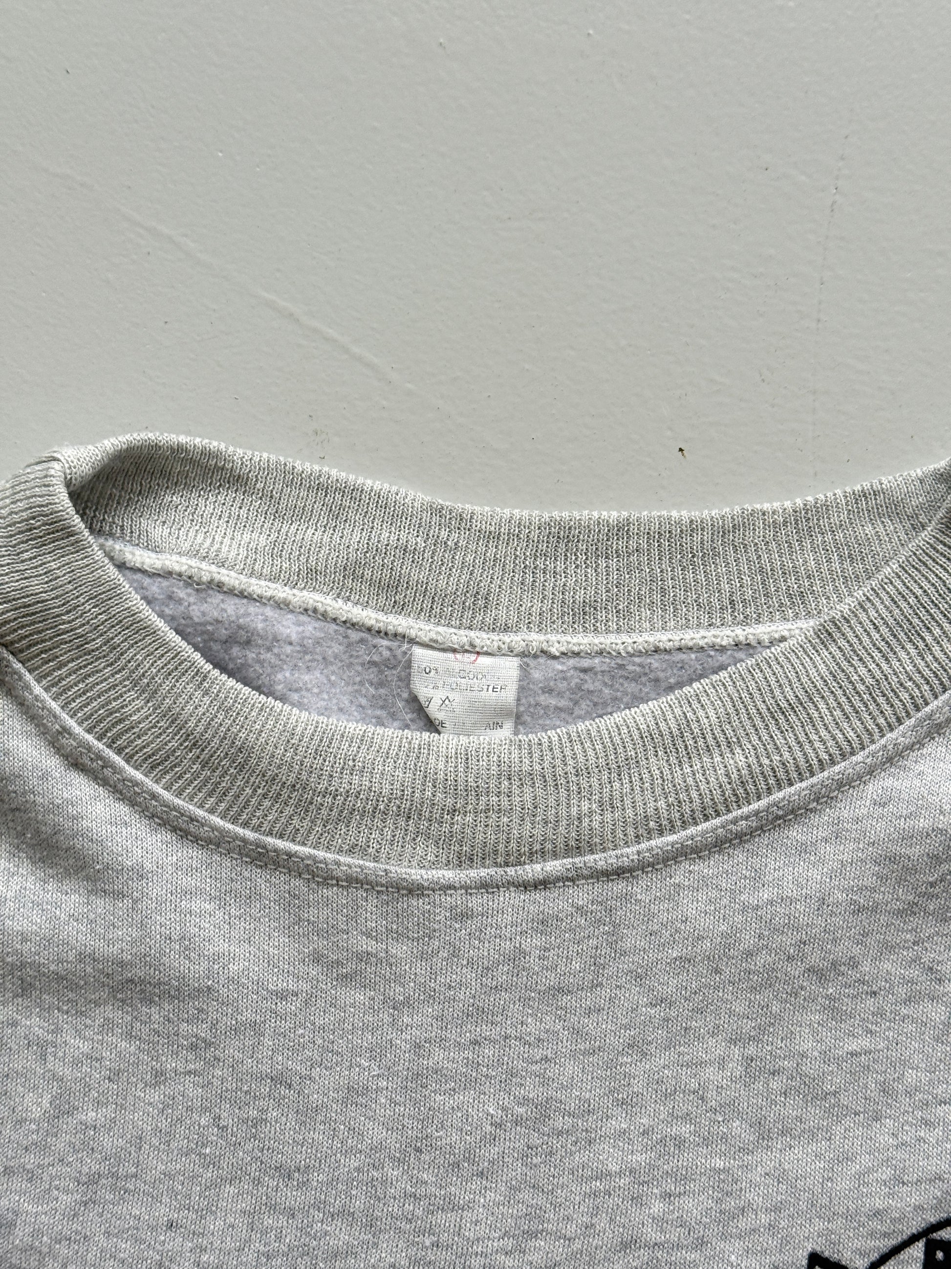 Grey Planet Magma 90's Vintage Graphic Sweatshirt Jumper - Small