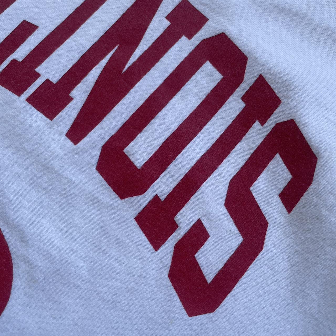 White Illinois University 80s/90s Americana Vintage T-shirt - XL