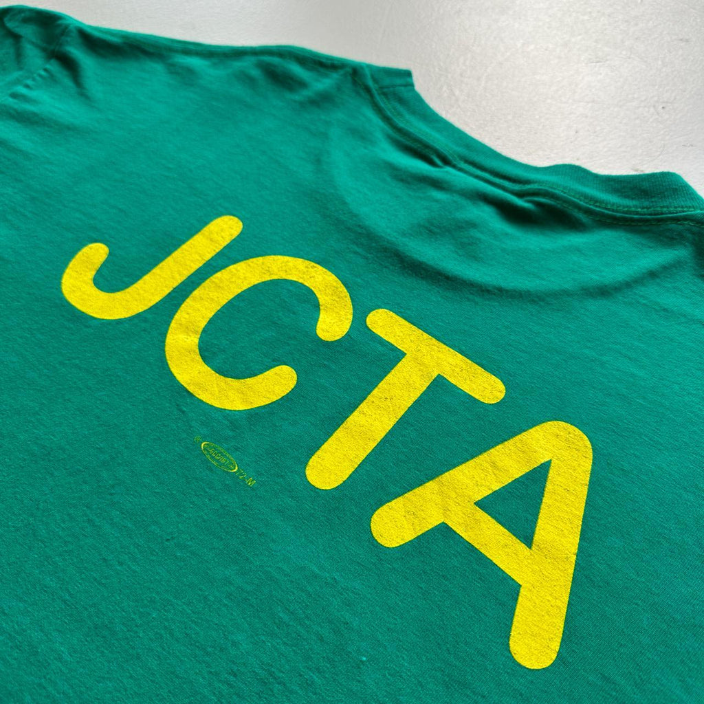 Green 'I Teach Confidence' Slogan 90s Vintage T-shirt - XL