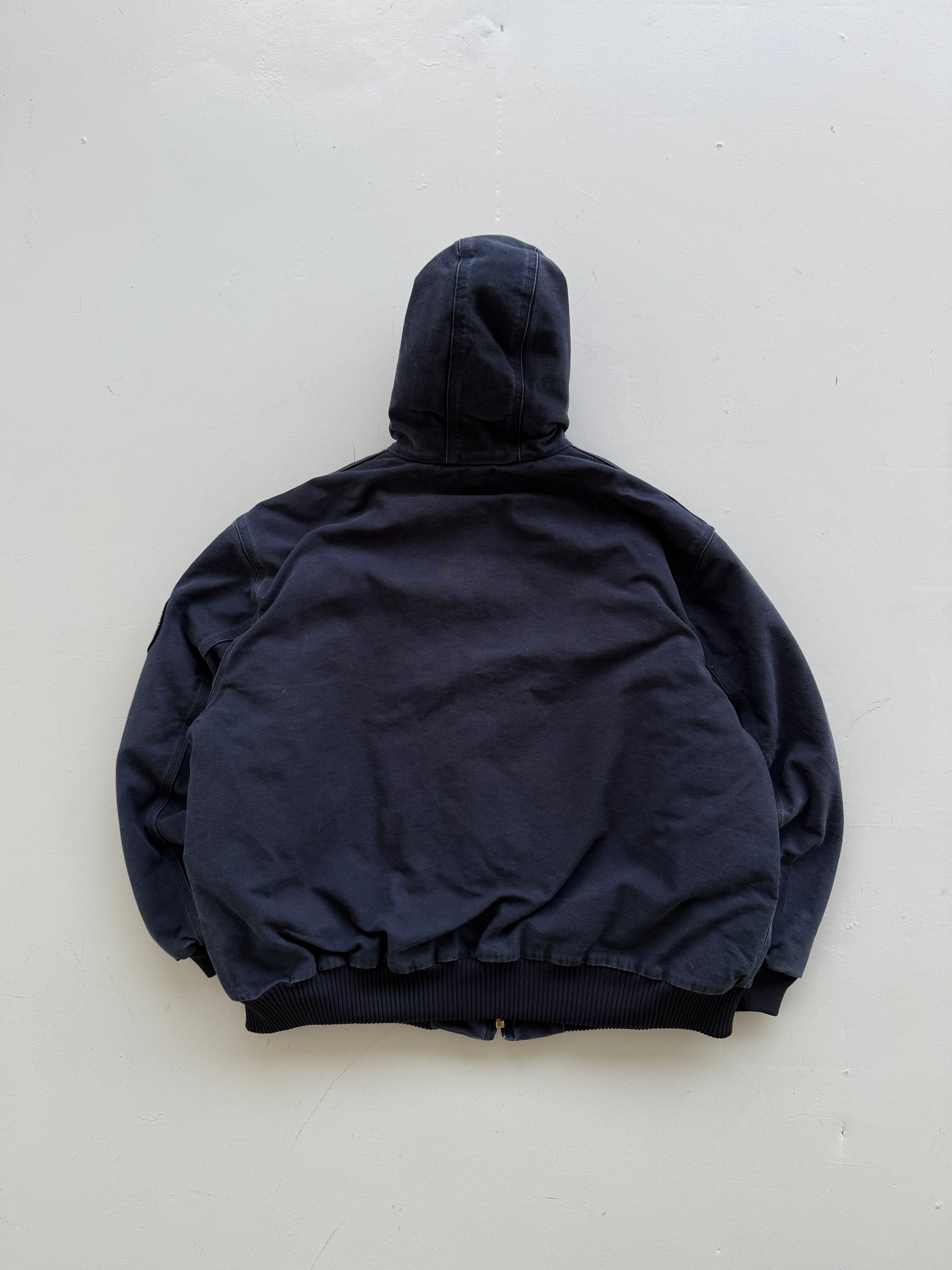 Blue Carhartt 00's Vintage Hooded Insulated Active Jacket - 3XL