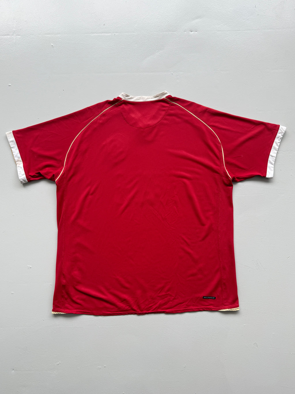 Nike Manchester United AIG 00's Vintage Home Football Shirt - XL