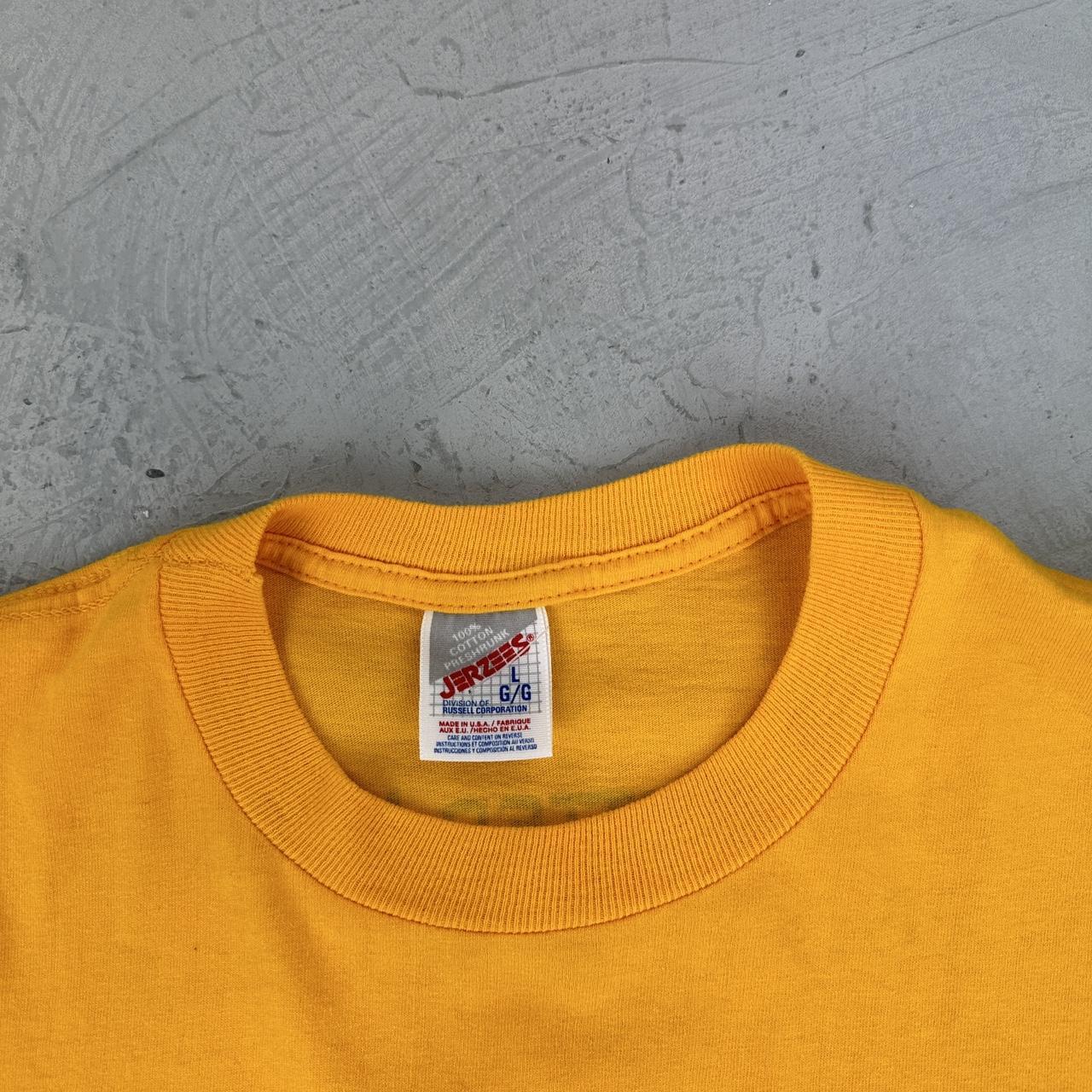 Panthers Yellow 90s vintage T-shirt - Large