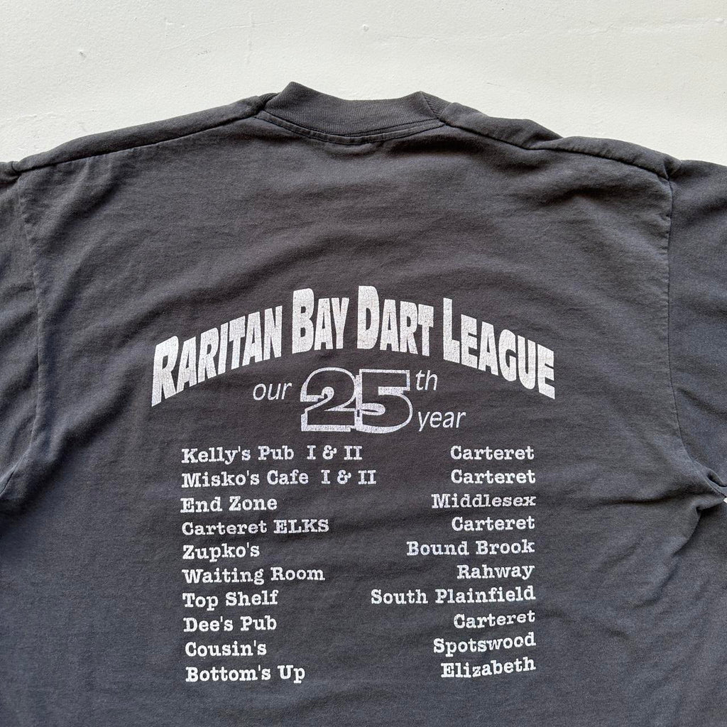 Black 1996 Dart League 90s Vintage T-shirt - XL