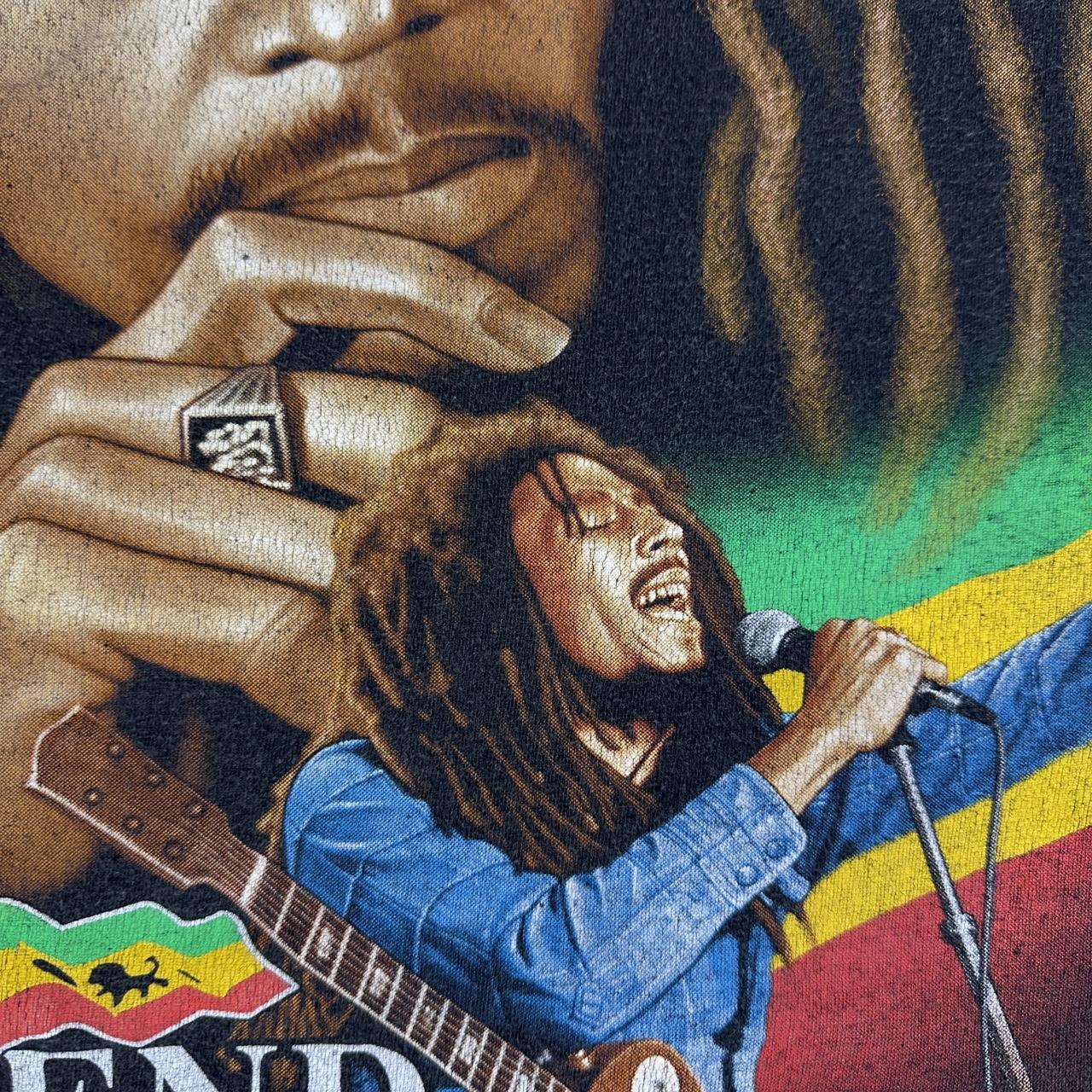 Bob Marley Black Vintage T-shirt - Large