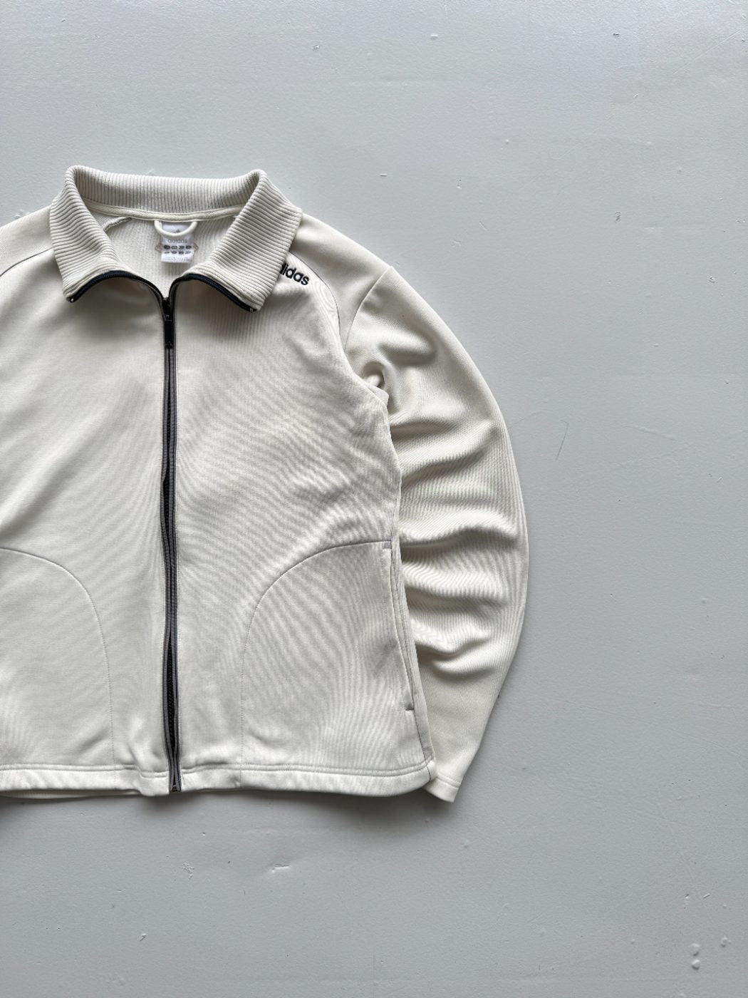 Adidas Women's Full Zip Vintage Track Jacket - Medium 12