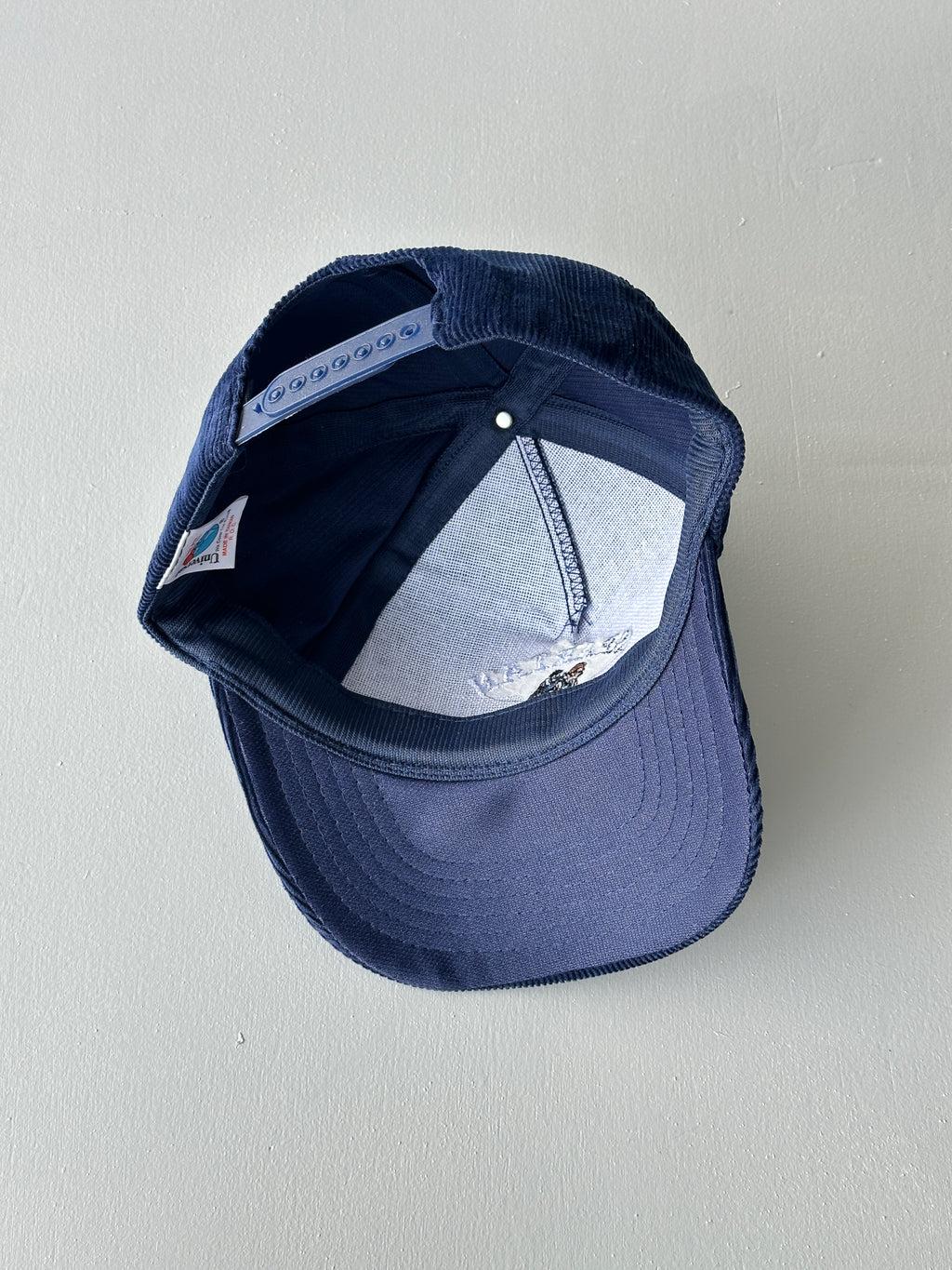 Navy Spartan Wrestling 90's Vintage SnapBack Trucker Cap