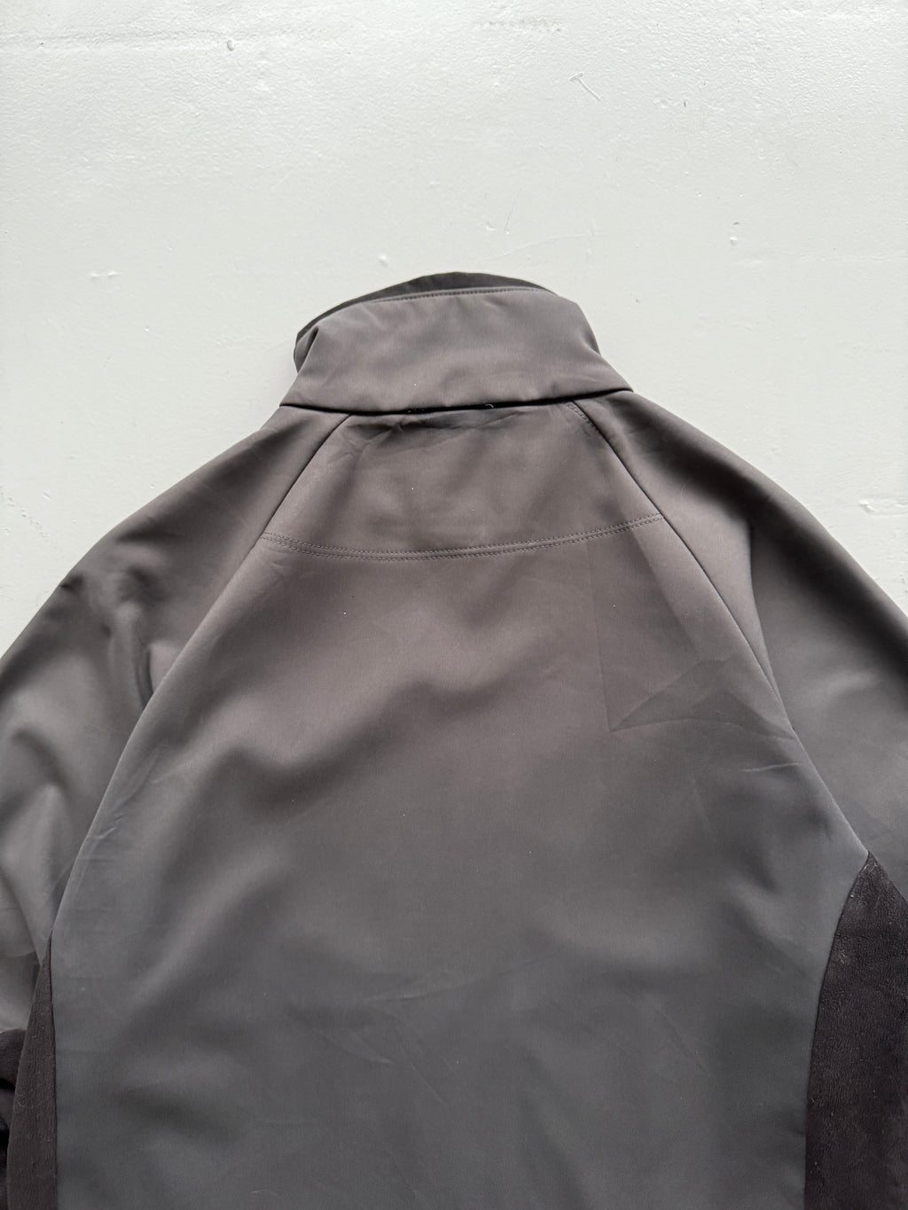 Grey Columbia 00's Vintage Fleece Lined Lightweight Jacket - Medium