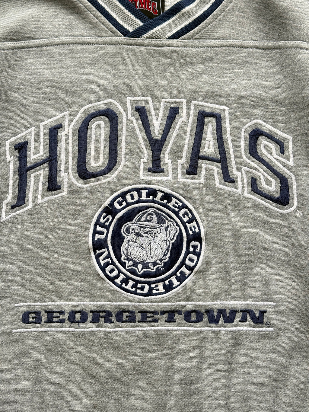 Nutmeg Mills Georgetown Hoyas 90's Vintage College Sweatshirt - Medium