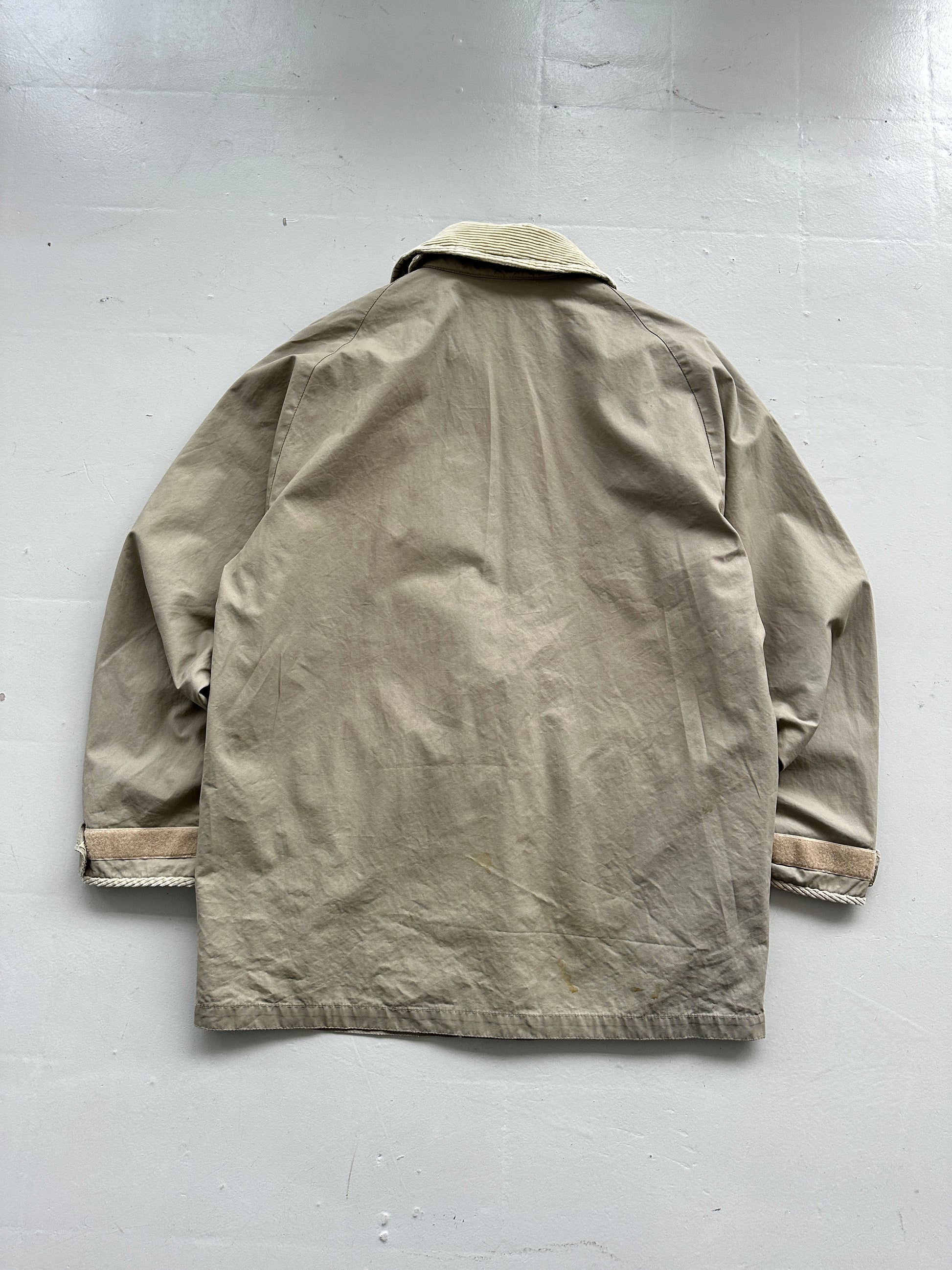 Henri Lloyd 90's Vintage Barn Jacket Corduroy Collar - Small