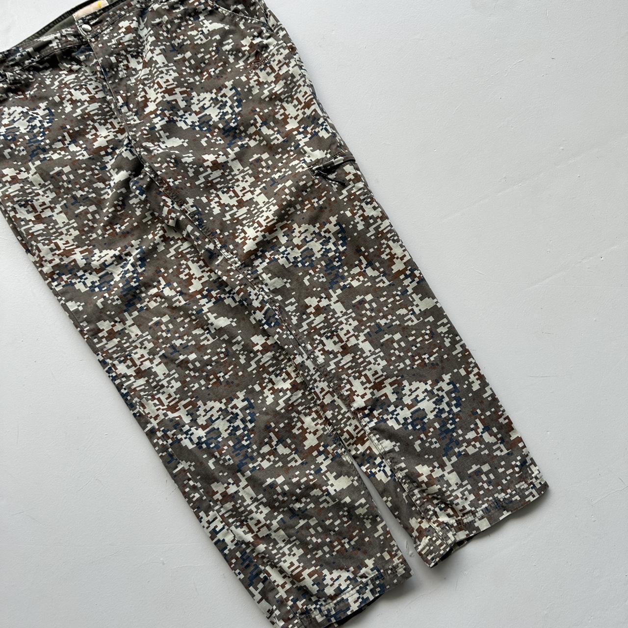 Digital Camo Military Vintage Cargo Pants - 38" x 29"