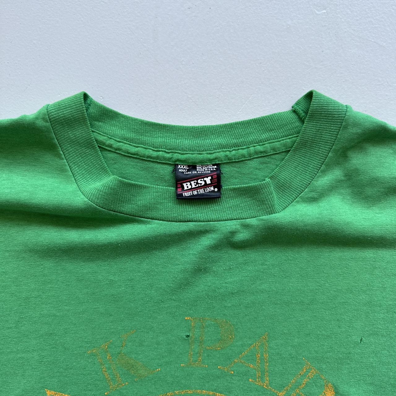 Green Trojans 80s/90s Americana Vintage T-shirt - 2XL