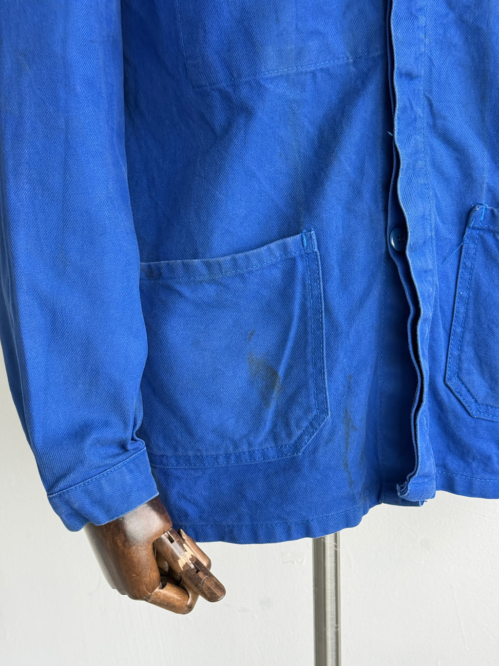 Blue Ergos French Vintage Workwear Chore Jacket CH440 - Medium
