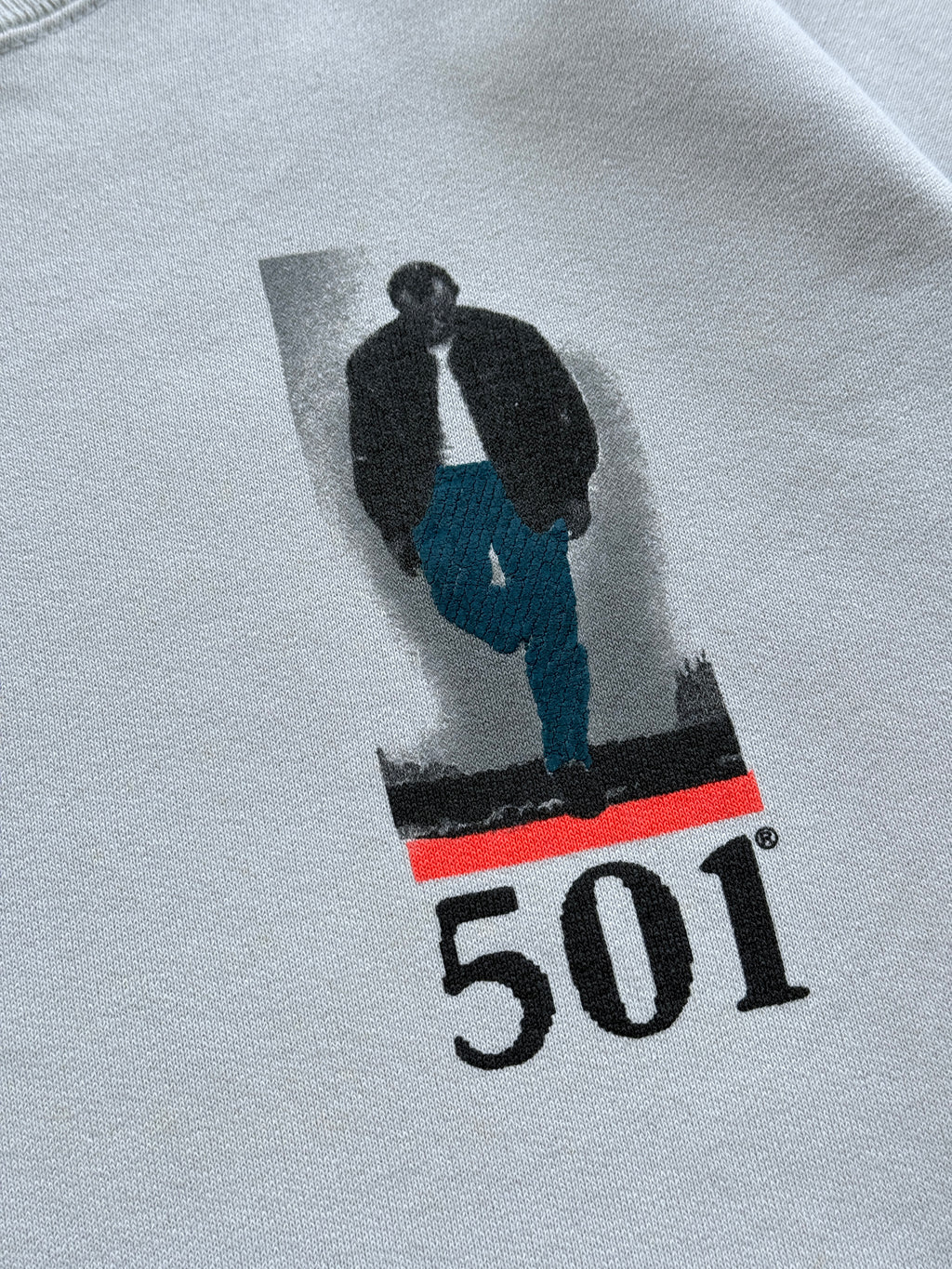 Levi's 501 Blues 80's Vintage Graphic Sweatshirt - Medium