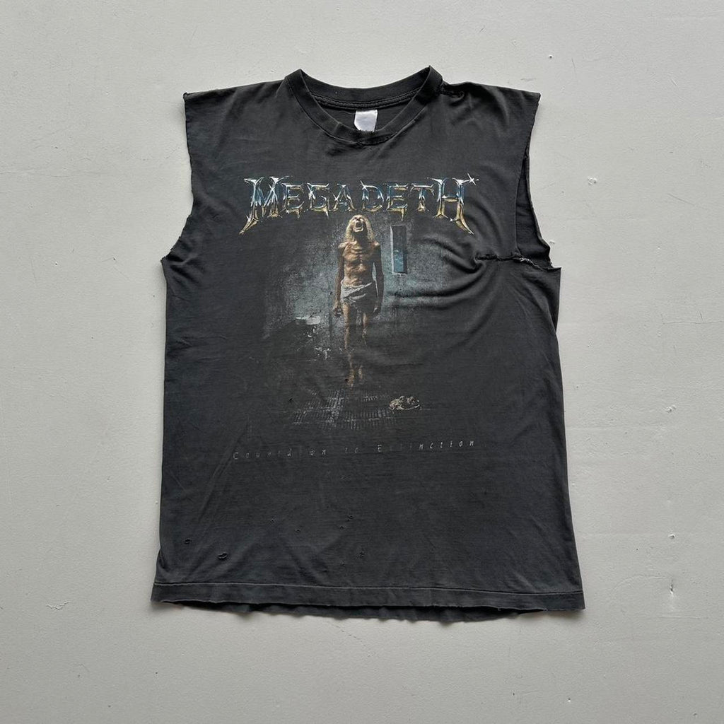 Megadeth Countdown to Extinction 90s Vintage Vest - XL