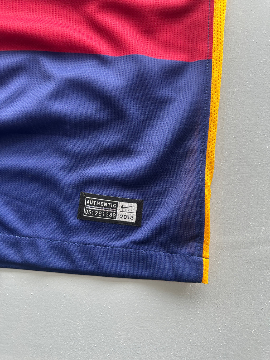 Nike FC Barcelona Qatar Airways 2015/16 Home Football Shirt - 2XL
