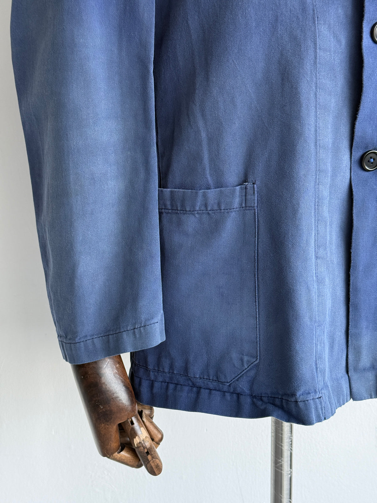 Blue Fraizzoli & C. 1960's Vintage Workwear Chore Jacket CH531 - Small