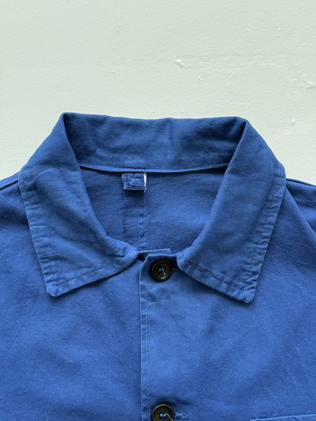 Navy Blue Vintage French Blue 90s Chore Jacket CH182 - Medium