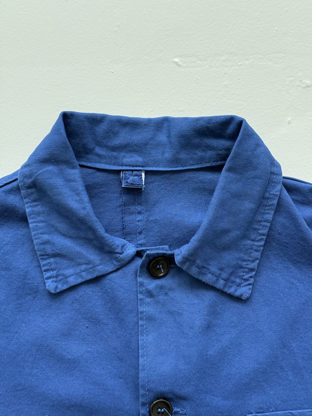 Navy Blue Vintage French Blue 90s Chore Jacket CH182 - Medium