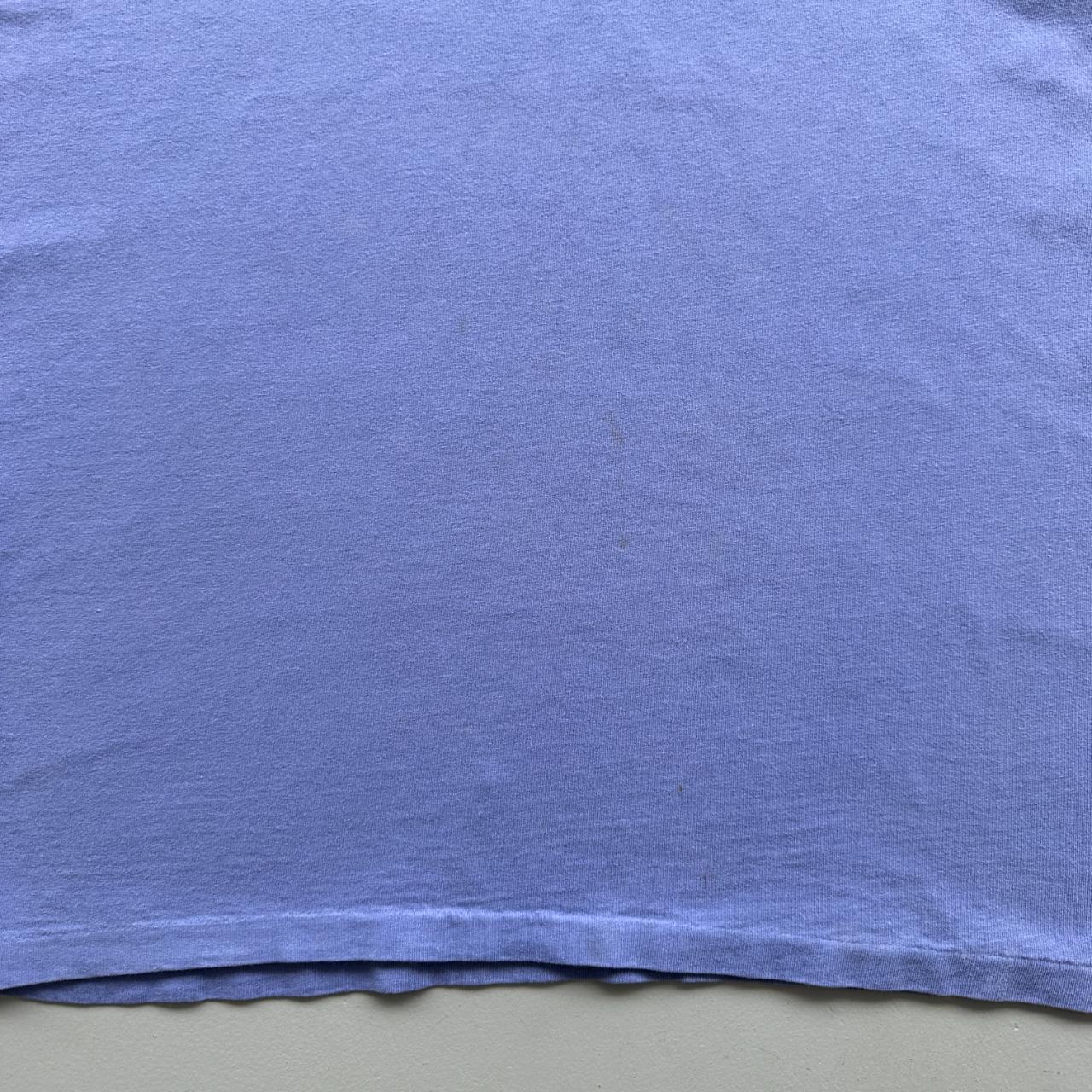 Faded Lilac Colarado Flowers / Mountain 90s Vintage T-shirt - Large