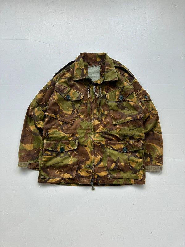 British Army Pattern Camouflaged Combat Field Jacket Smock - Large