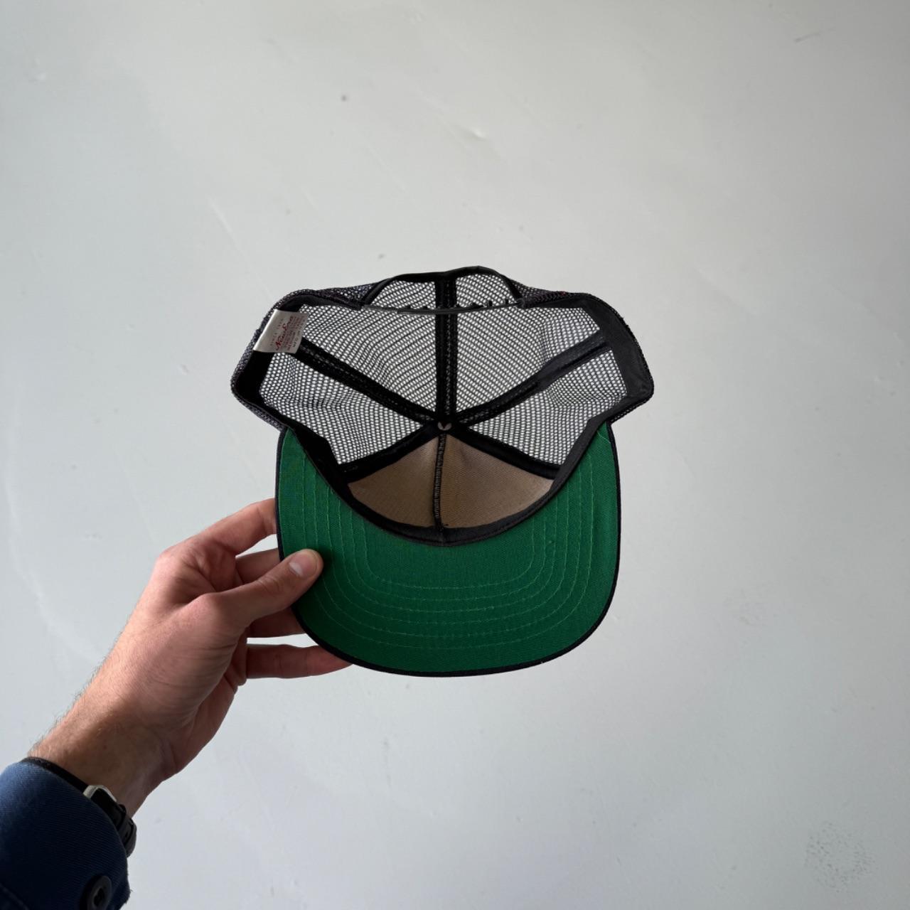Navy Rainbow Hose Co Vintage Foam and Mesh SnapBack Trucker Cap