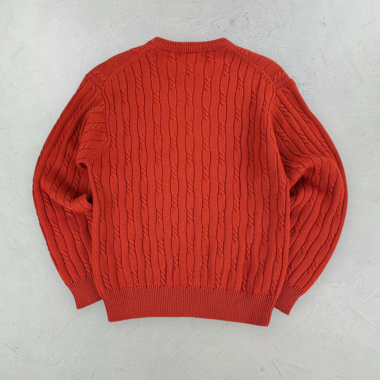 Vintage Orange Burberrys 90's Sweatshirt - Small