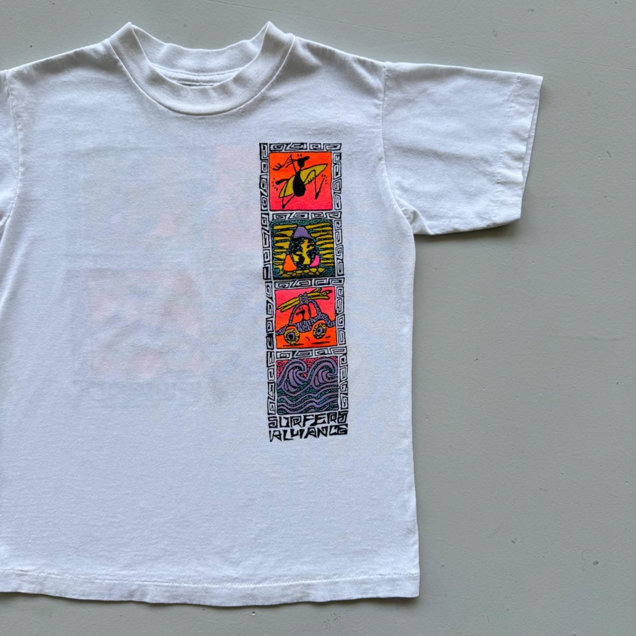 White Surfers Alliance 90s Surf Vintage T-shirt - XS