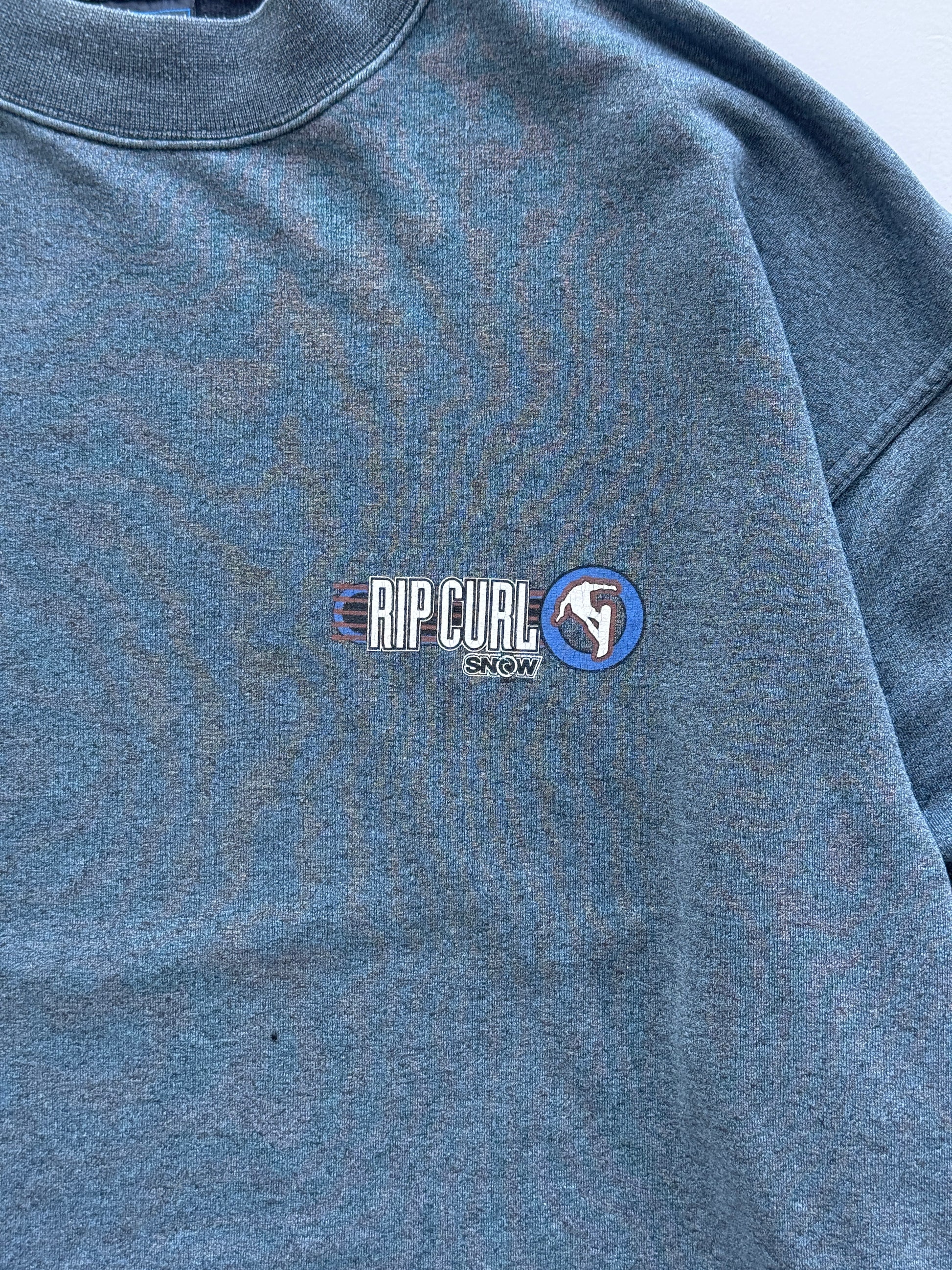 Rip Curl Snow 90's Vintage Snowboarding Sweatshirt - XL