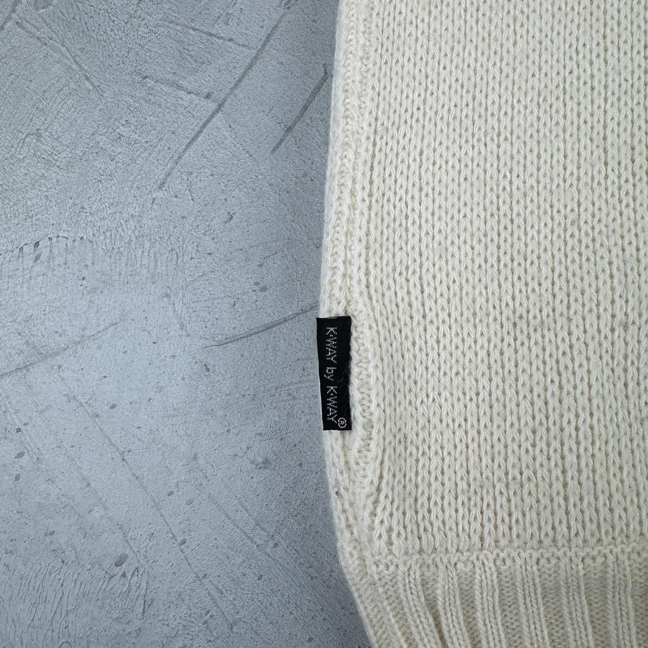 K-Way Patterned 80's Knitted Sweatshirt - Small