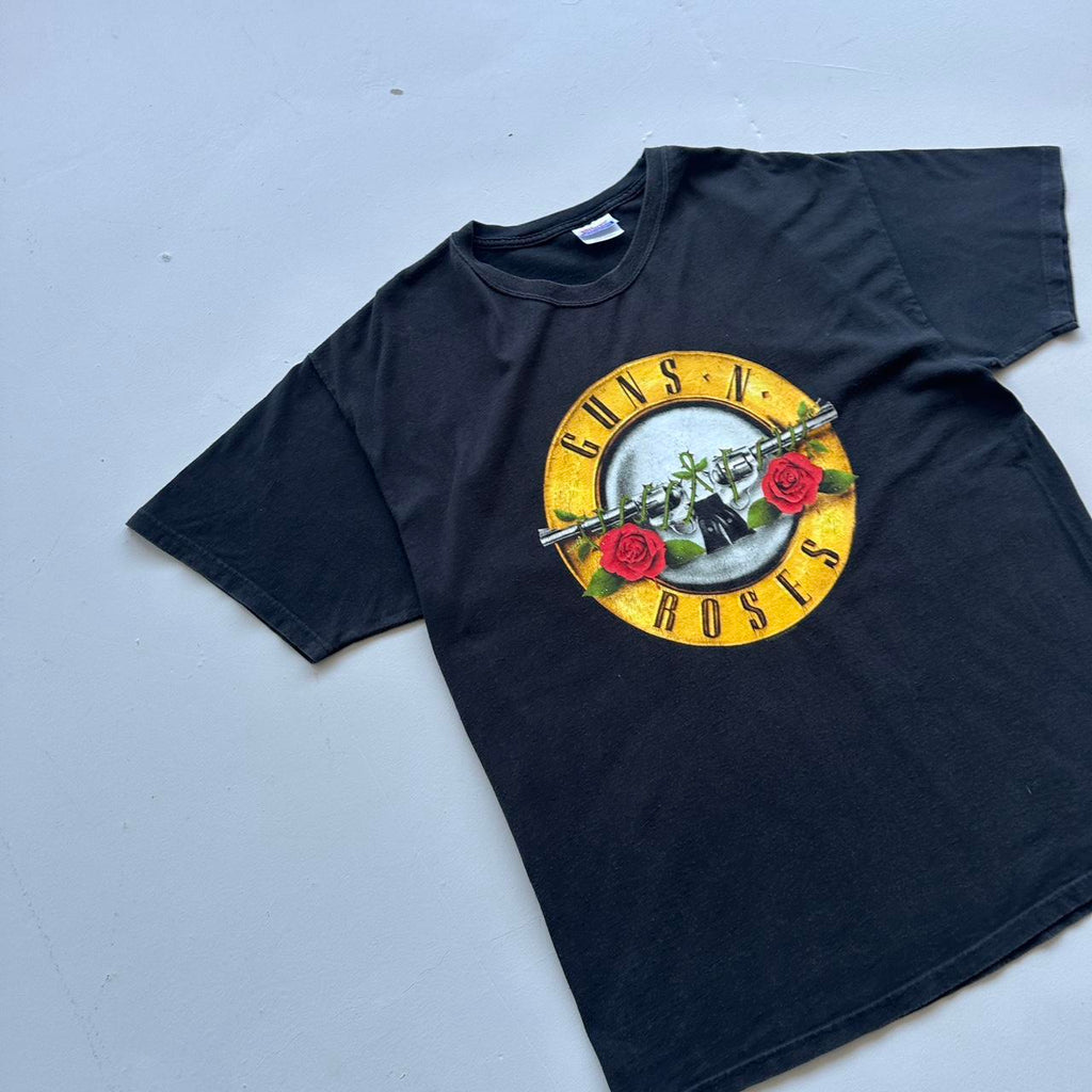 Guns N' Roses Black 00s Vintage T-shirt - XL