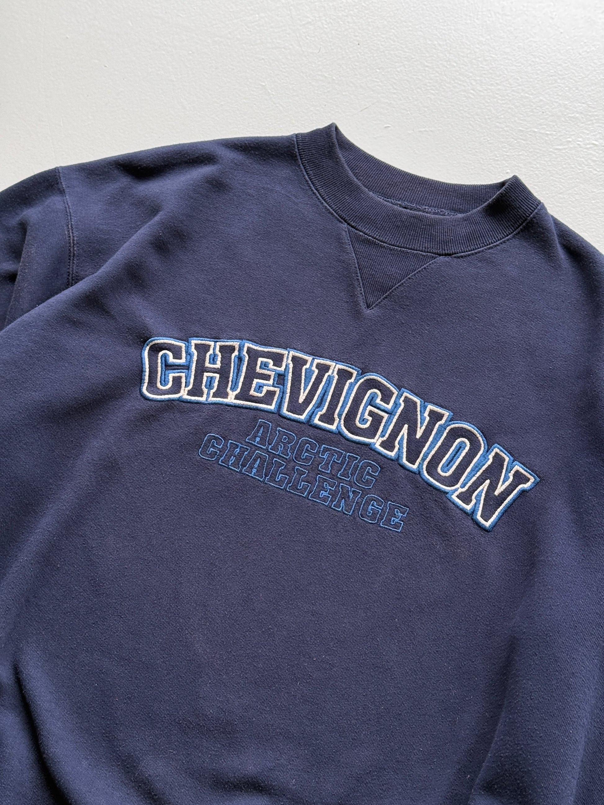 Chevignon Arctic Challenge 90's Vintage Sweatshirt - Medium
