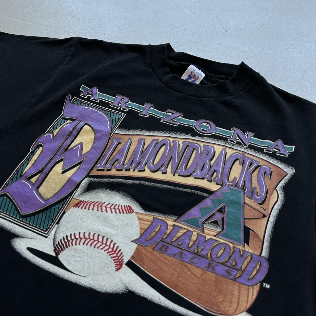 Black Arizona Diamondbacks 90s Vintage T-shirt - Medium