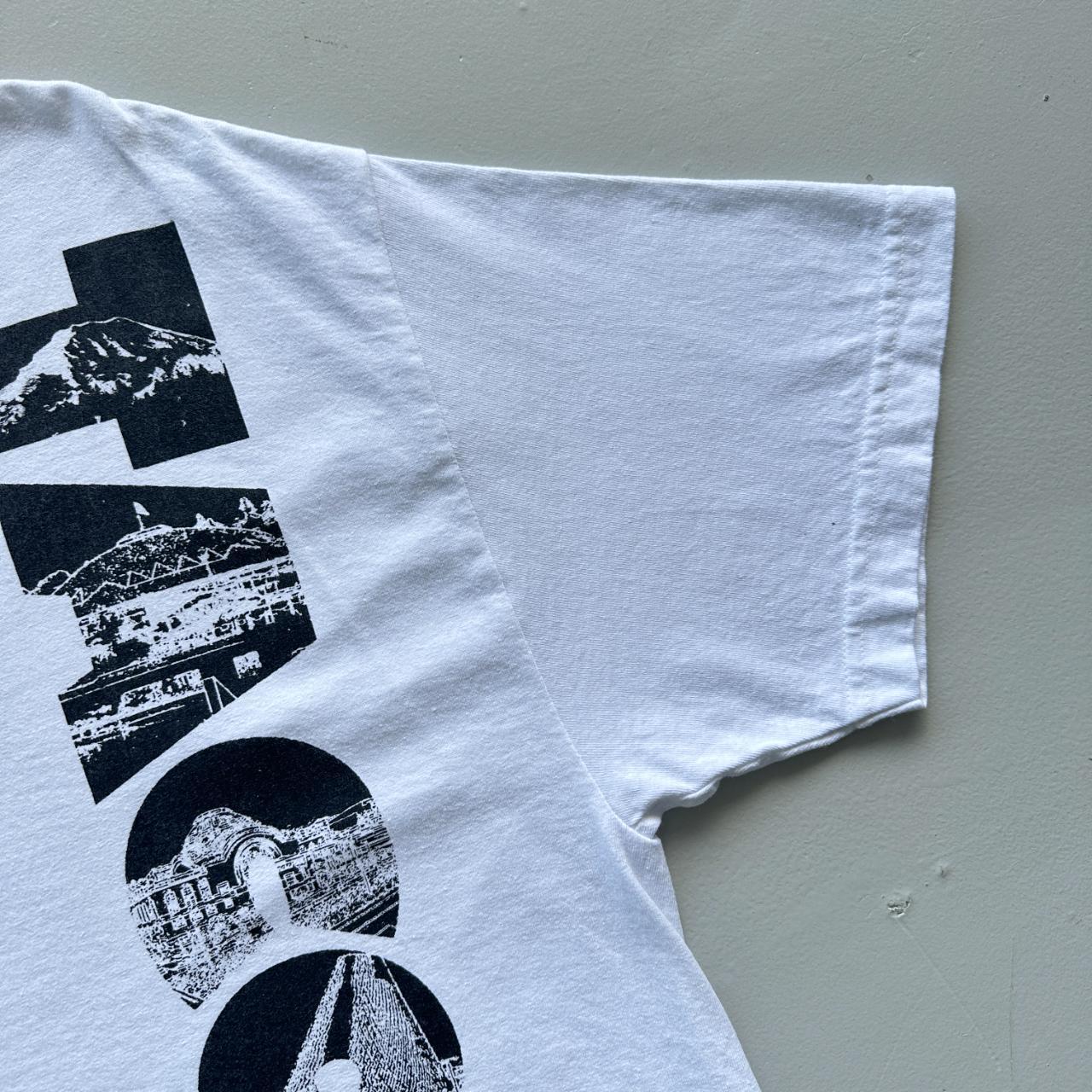 White Tacoma 90s Vintage T-shirt - XL