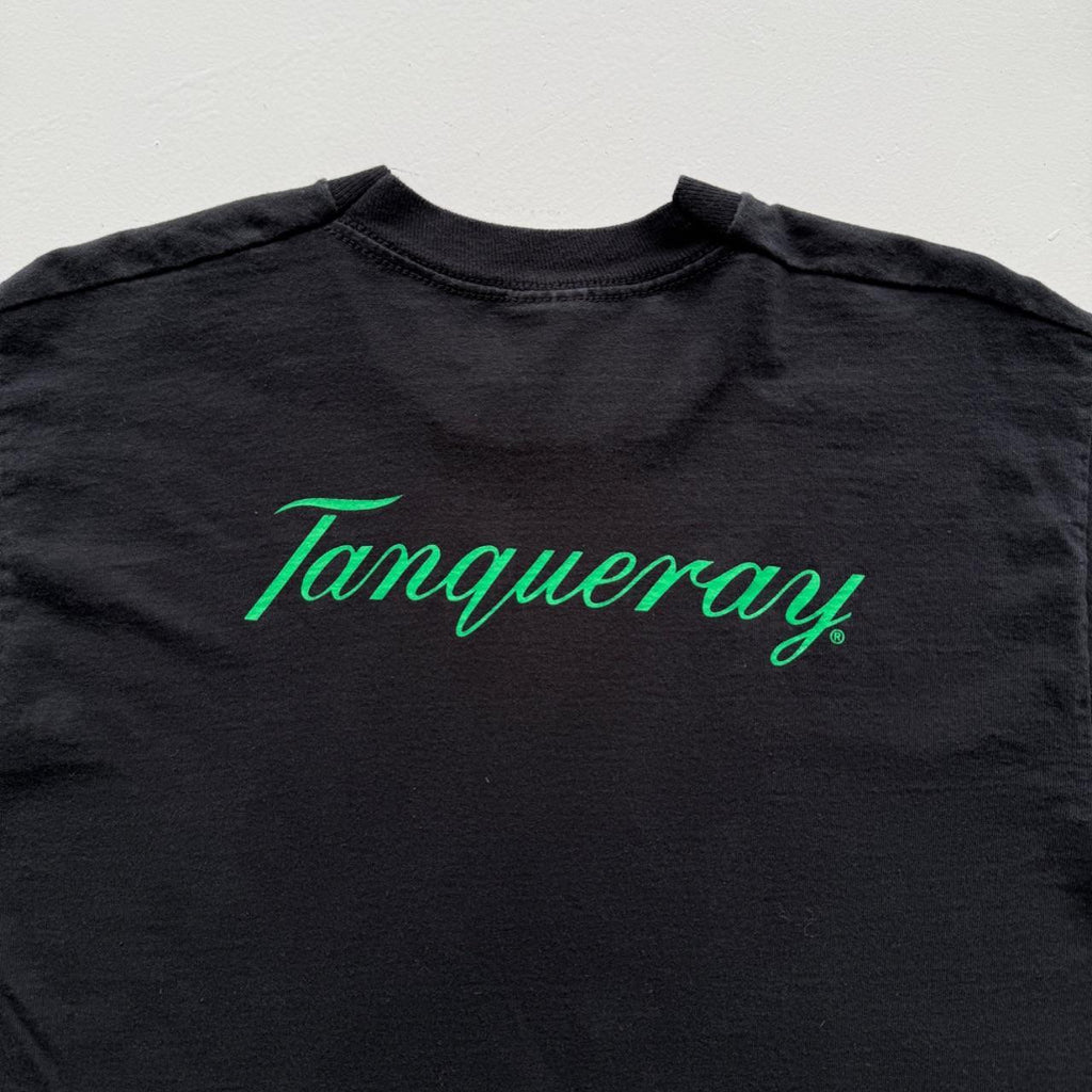 Black Tanqueray Gin 90s Vintage Graphic T-Shirt - Medium