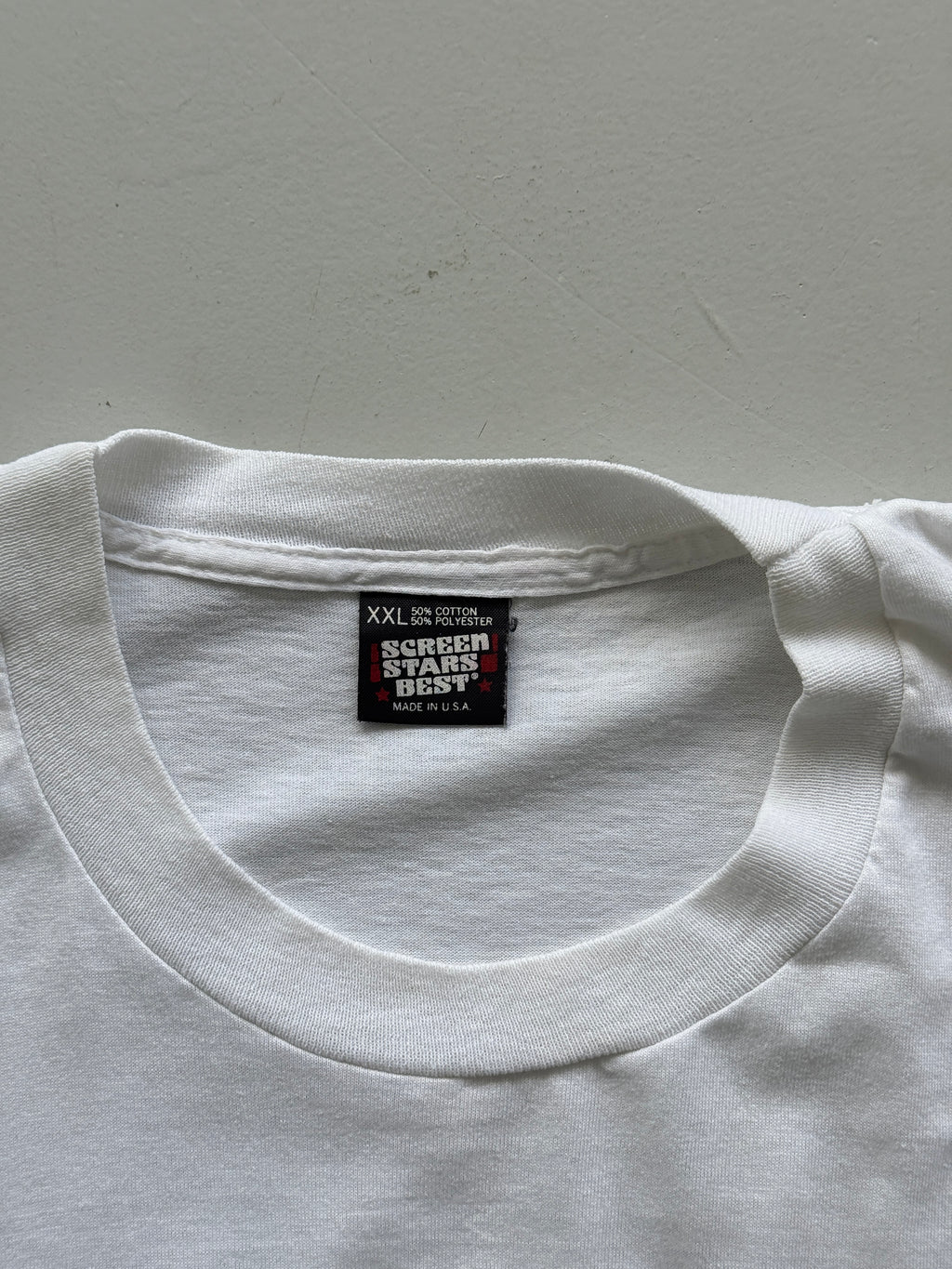 White Ranger Football 90's Vintage Single Stitch Collage T-Shirt - XL