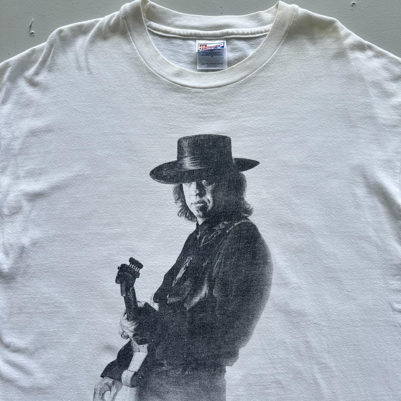 White Stevie Ray Vaghaun Vintage T-shirt - XL