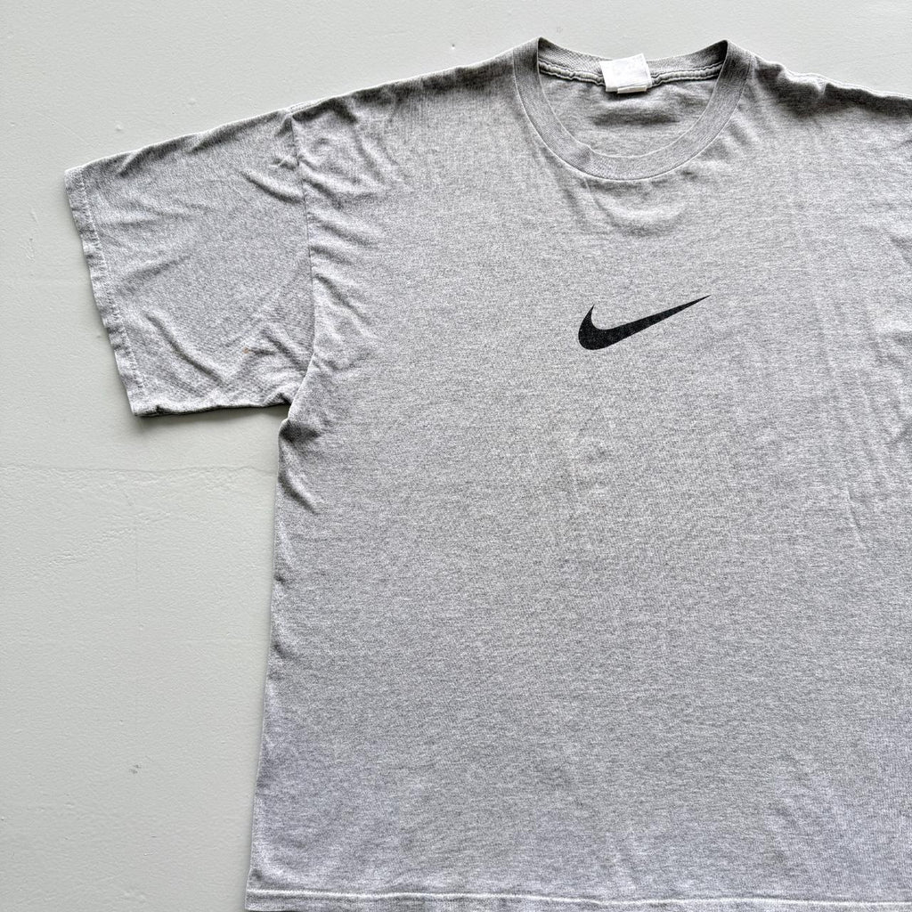 Grey Nike Vintage 90s T-shirt - 2XL