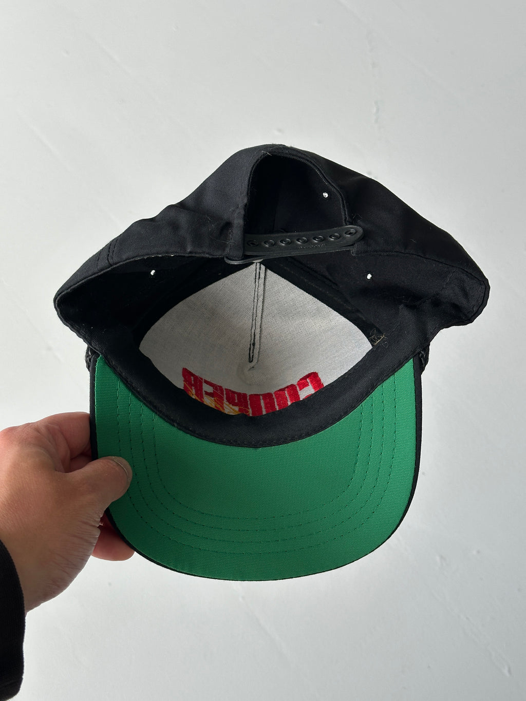 Black Cooper Lighting Club Vintage SnapBack Cap