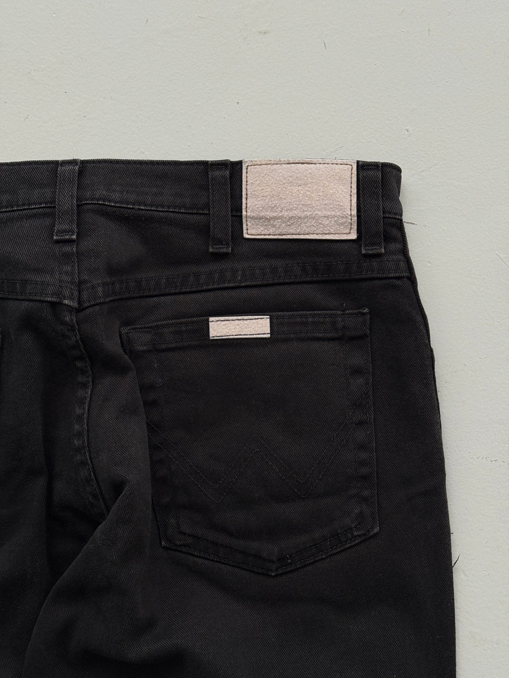 Black Wrangler 00's Vintage Straight Leg Jeans - W32 x L33
