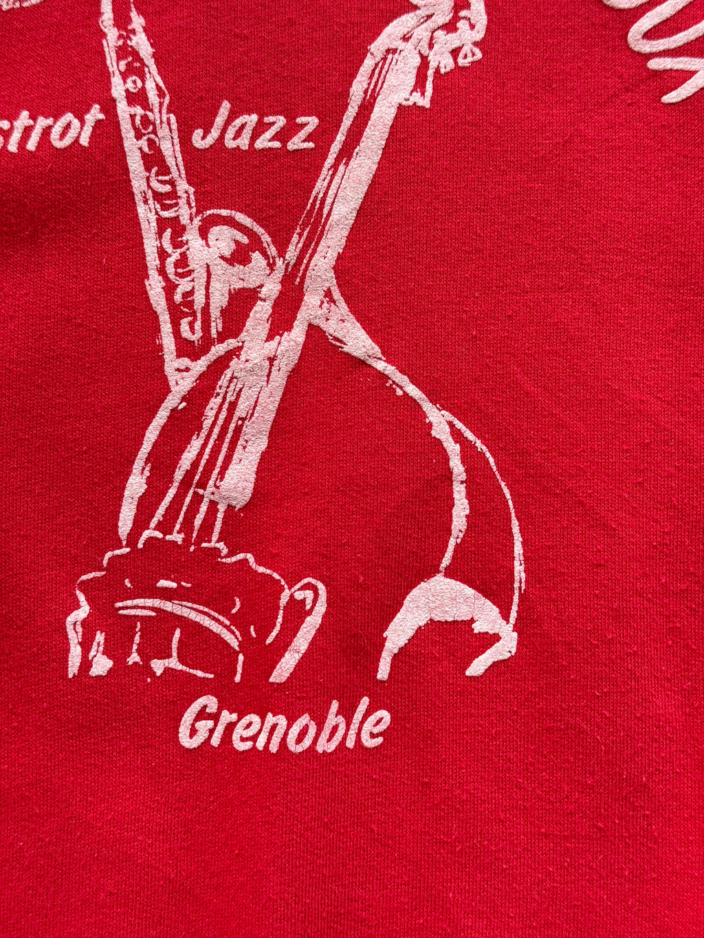 La Soupe Aux Choux Bistrot Jazz Grenoble 90's Vintage Sweatshirt - Small