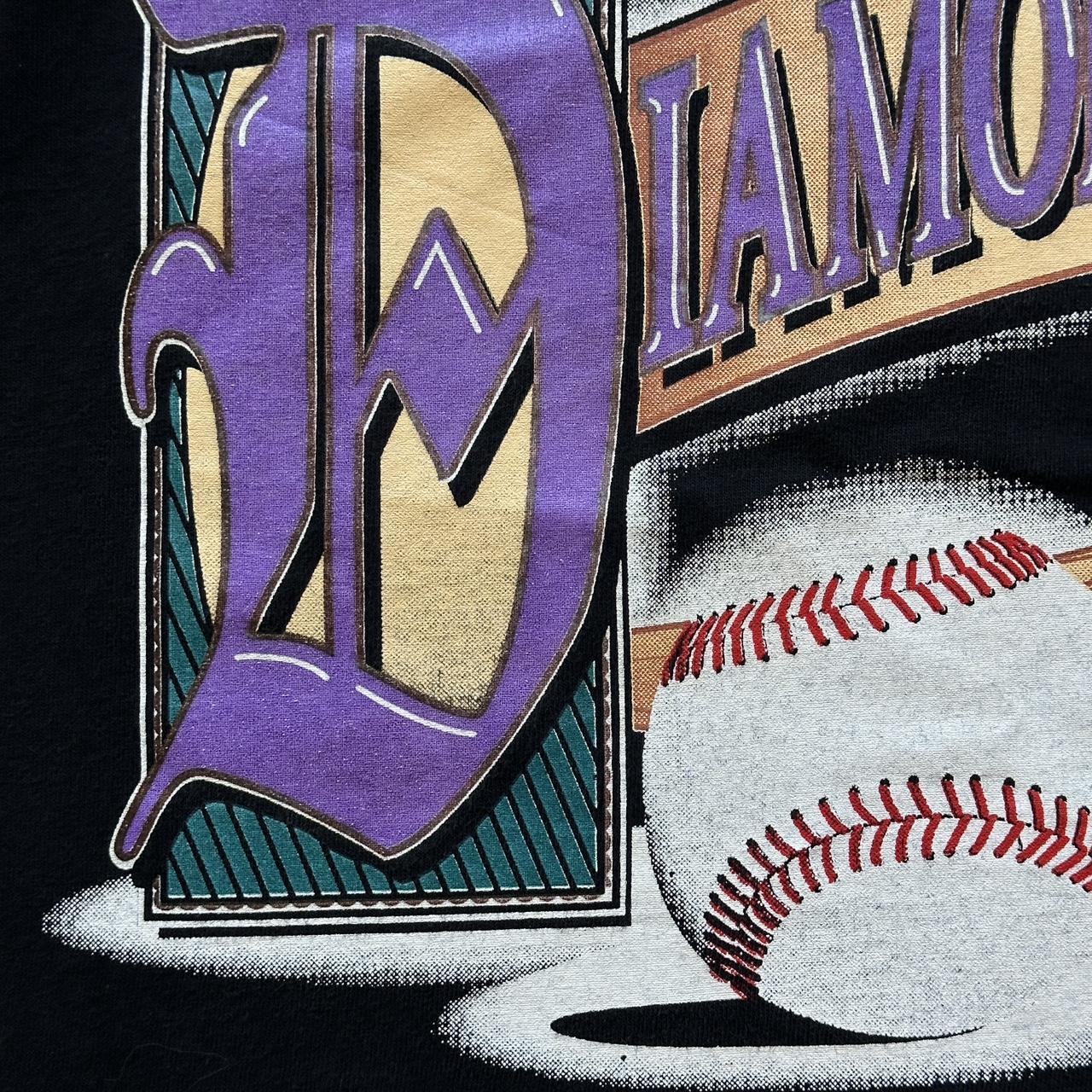 Black Arizona Diamondbacks 90s Vintage T-shirt - Medium