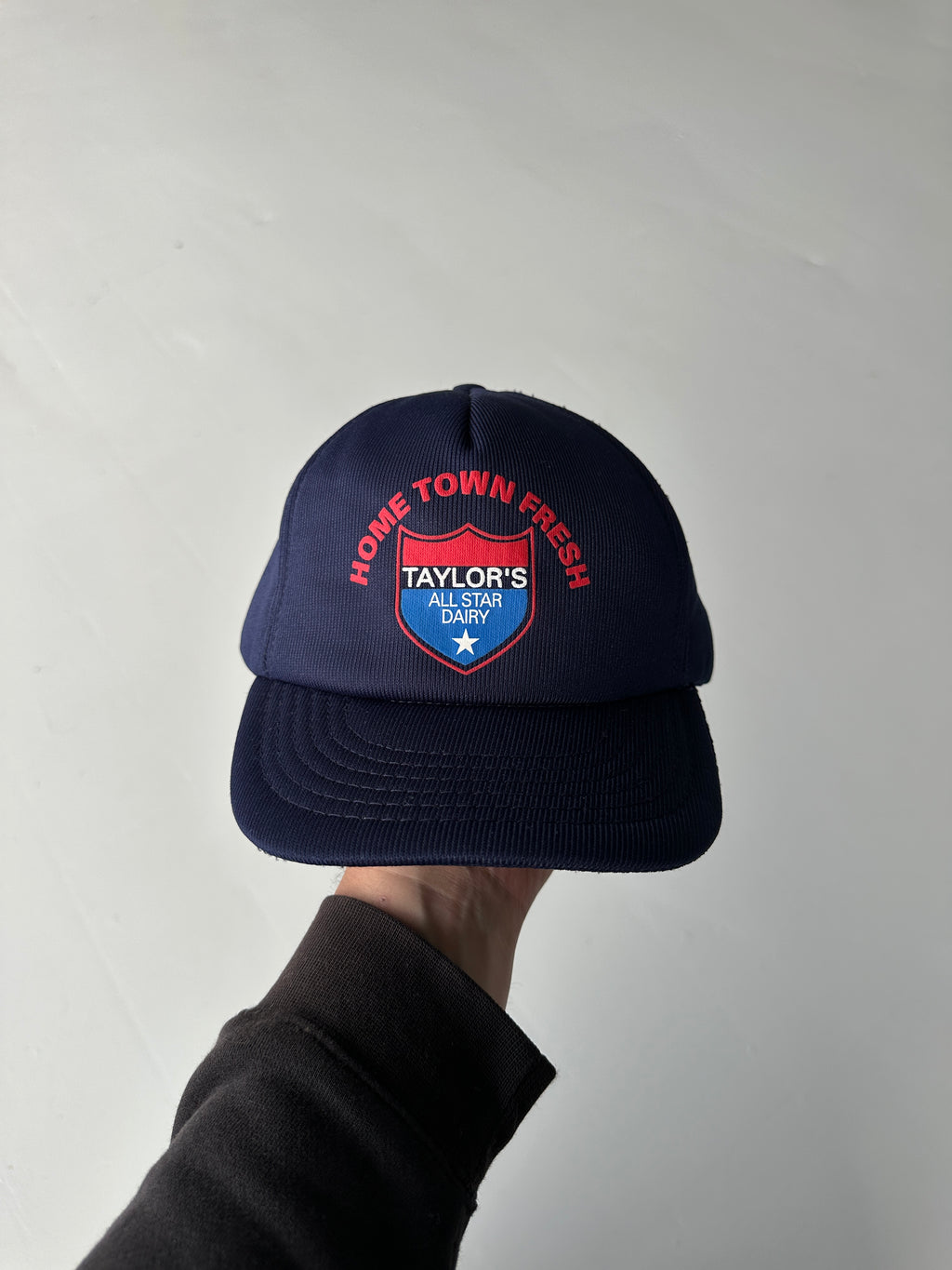 Navy Taylor's All Star Dairy Vintage SnapBack Cap