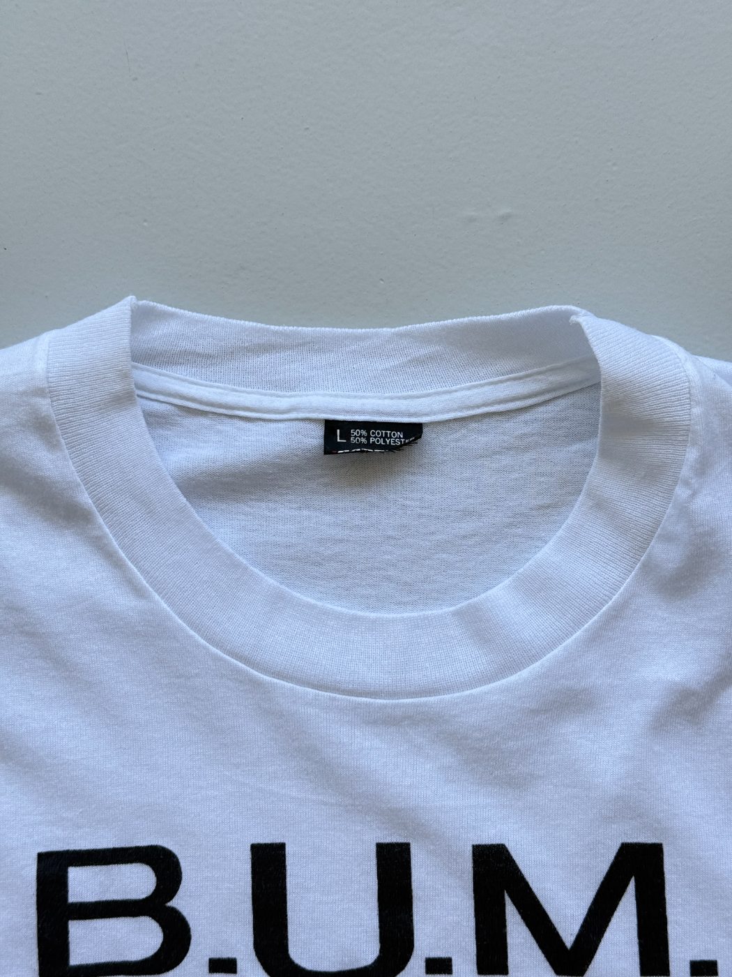 B.U.M. Equipment Single Stitch 90's Vintage T-Shirt - Large
