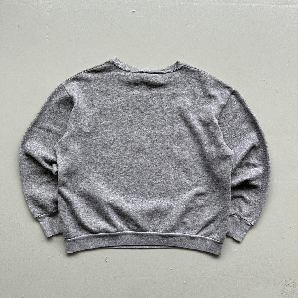 Grey Harley Davidson 3D Emblem Rare 90’s Vintage Sweatshirt - Large