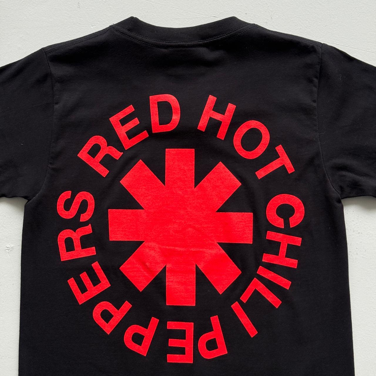 Black Red Hot Chilli Peppers 00s Deadstock Graphic T-Shirt - Small