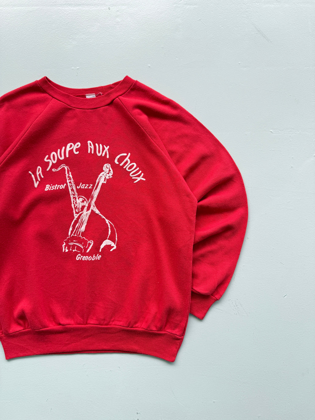 La Soupe Aux Choux Bistrot Jazz Grenoble 90's Vintage Sweatshirt - Small