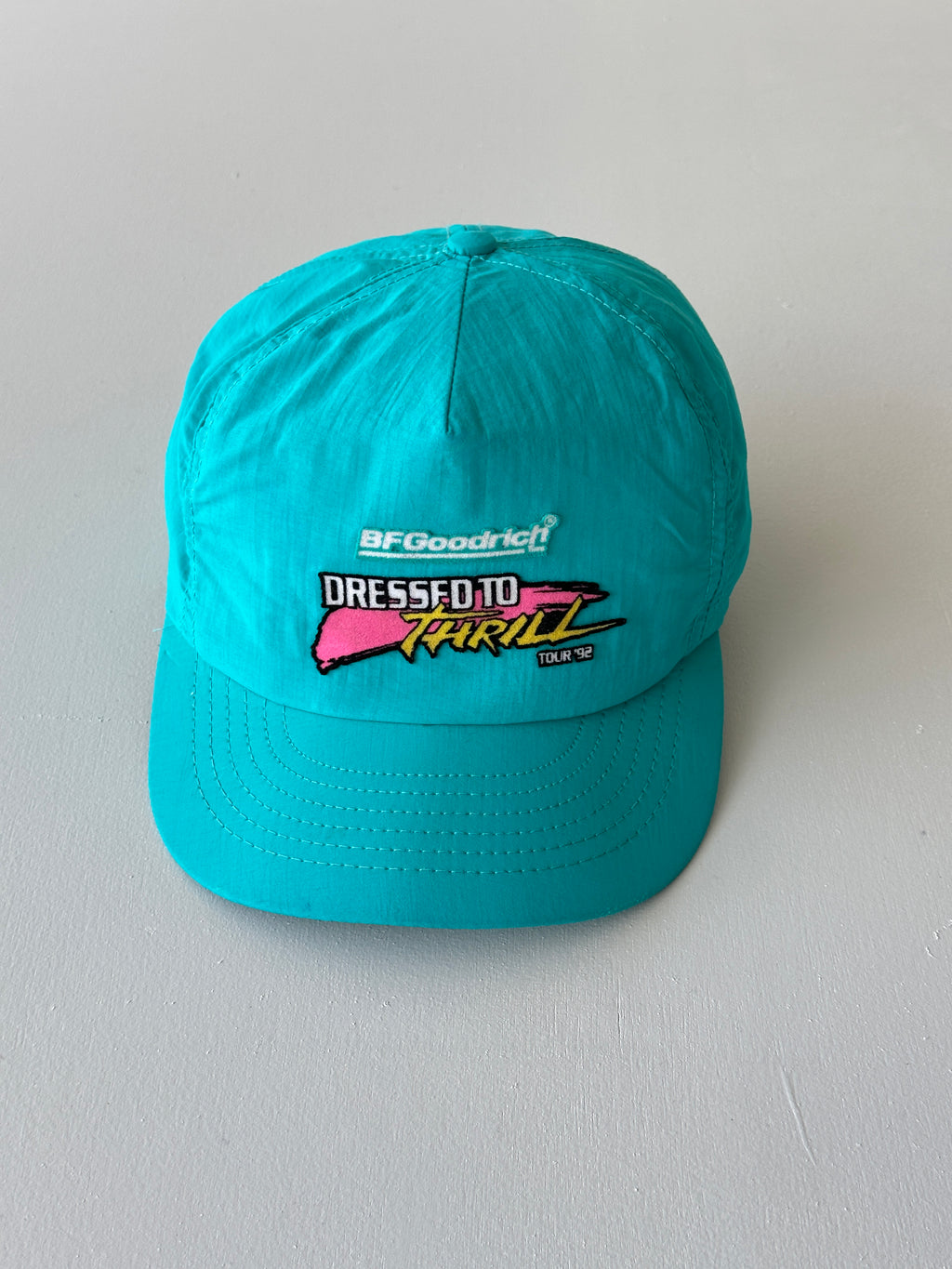 Teal BFGoodrich Dressed To Thrill Tour '92 Vintage SnapBack Trucker Cap